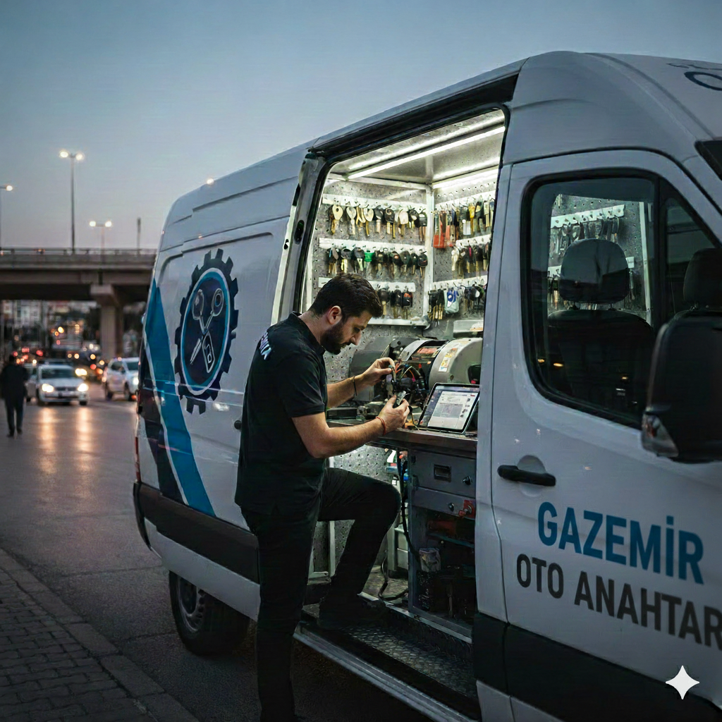 Gaziemir oto anahtar – yedek oto anahtar çalışması